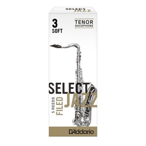 Reeds: D’Addario Filed Select Jazz Tenor Reeds (Each)