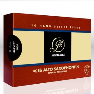 Alto Sax Reeds: Gonzalez Alto RC Regular Cut (Price per reed)
