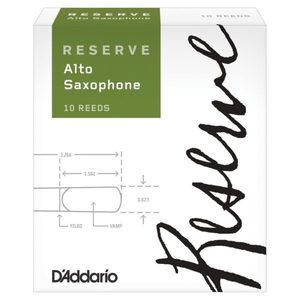 Alto Sax Reeds: D’Addario Reserve Alto Saxophone Reeds (Price per reed)