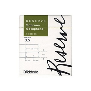 Reeds: D’Addario Reserve Soprano Saxophone Reeds (Price per reed)