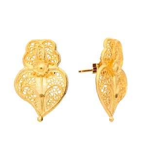 All Earrings: Coração Midi Stud