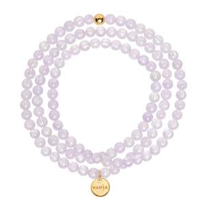 Amethyst Amuleto Wrap Bracelet - Small bead
