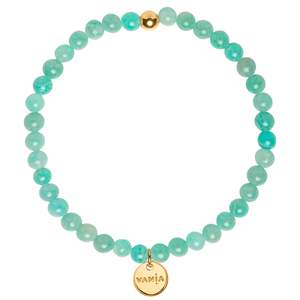 All Bracelets: Amuleto Amazonite Bracelet - Small bead