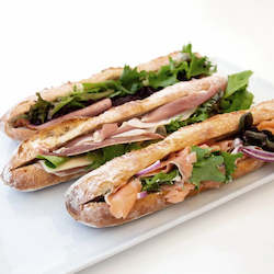 Savoury: Baguette Sandwiches (NF)