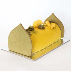 Christmas Menu: Calamansi Christmas Log (GF)