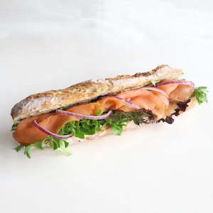 Savoury: Salmon Sandwish
