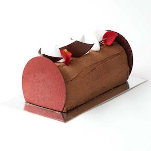 Black Forest Christmas Log