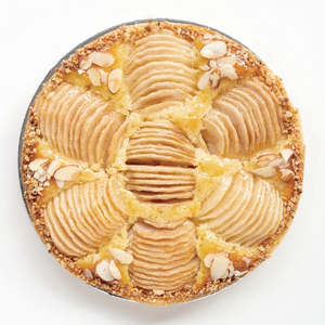 XL Baked Pear Fruit Tart