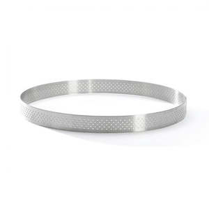 DeBuyer 25.5cm Stainless Steel Round Tart Ring