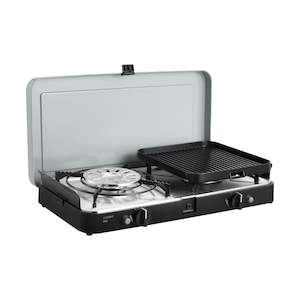 Appliances: Dometic CADAC 2 Cook 3 Pro Deluxe BBQ