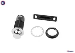 Hardware: Vanlifer Push Close Catch - Chrome