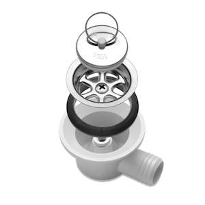 Dometic 25mm Angled Sink Waste