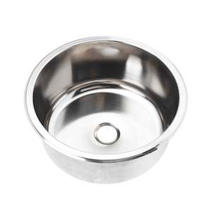 Vanlifer Circular Deep Stainless Bowl Sink