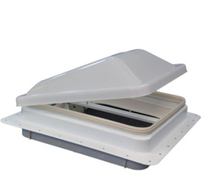 Ventline 360 x 360mm Roof Vent - White Dome