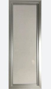 Hardware: Motorhome Shower Door Satin Acrylic Mirror 1660 x 530