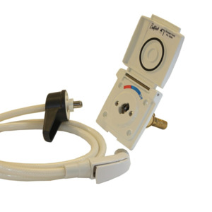 Bullfinch External Shower Point & Shower Head White