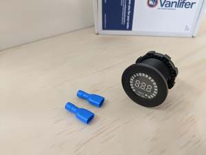 Vanlifer Digital Voltmeter & Circular Display 12V