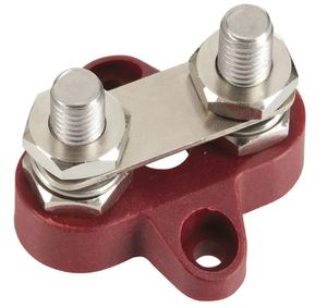 Campervan Electrical Nz: Red M8 Heavy-Duty Twin Power Distribution Posts