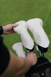 Essential Wood Headcover - Sand