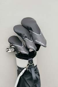 Essential Wood Headcover - Dark Grey