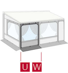 RV awnings: 4.5 meter Fiamma Privacy Room add on