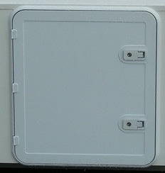 Access doors: Coast Hatch Door 4 (white)  566mm x 631mm