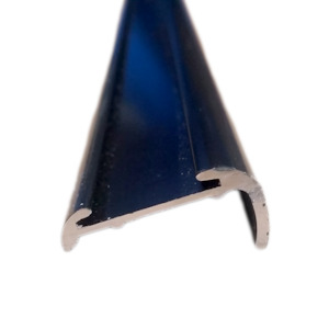 Truline Aluminium profile for caravan (black) per meter