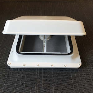 Roof vent: Fiamma Roof Hatch 160 40 x 40 Manual lift, white lid