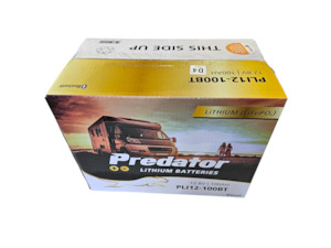 12.8 Volt 100 Amp/Hr Lithium Battery with Bluetooth App