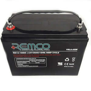 Remco/Synergy AGM Battery 100A/hr