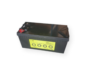 Batteries: 12.8 Volt 200 Amp/Hr Lithium Battery with Bluetooth App