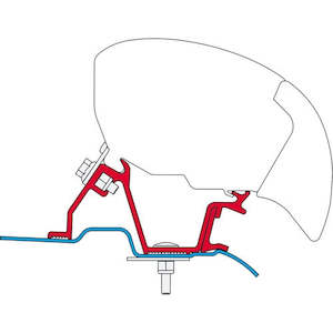 Fiamma F80 / F65 awning fixing kit Sprinter/Crafter