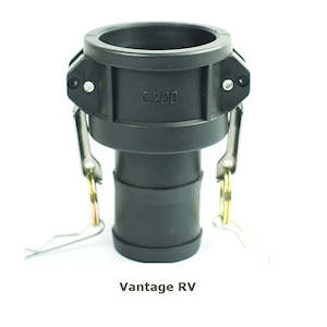 Waste Water Plumbing: Polypropylene Female Cam Lock Connection Hosetail