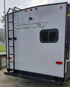 Steps Ladders: External RV Ladder 8 rung