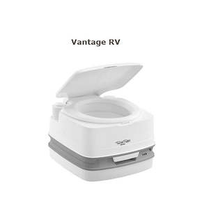 Black Water Plumbing: Thetford Qube 145 in White