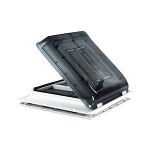 Roof Vents: Fiamma Roof Hatch 160 40 x 40 Manual Crystal lid