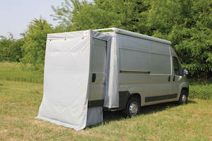 Wall Awnings: Fiamma rear door tent or room for panel van