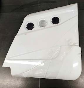 Vehicle Body Panels: Dethleffs Trend rear RHS bumper