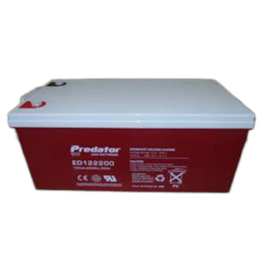 Predator 220 Amp/h @ 20 hour rate AGM Battery ED122200