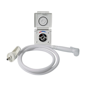 External Motorhome or Caravan Shower (White)