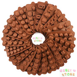 Other Product Selections: Non-stick Silicone Chocolate Molds