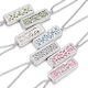 Stainless Steel Rectangle Pendant/Necklace with Foam Pad for Essential Oil