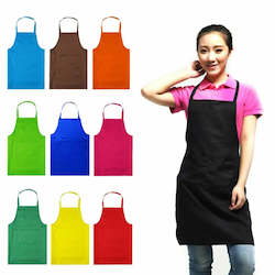Other Product Selections: Unisex Adjustable Bib Apron - Plain Front Pocket