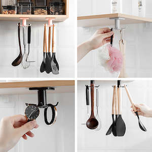 Other Product Selections: 360 Degree Self-Adhesive Rotating Kitchen Hook