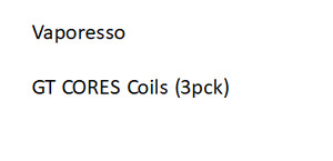 Vaporesso GT CORES Coils (3pck)