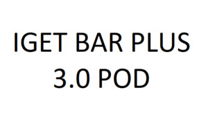 IGET Bar Plus 3.0 Pod