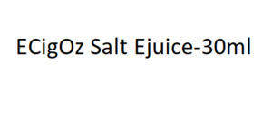 E Juice: ECigOz Salt Ejuice-30ml