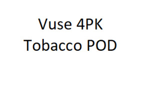 Vuse 4PK Tobacco POD