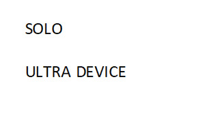 SOLO ULTRA DEVICE