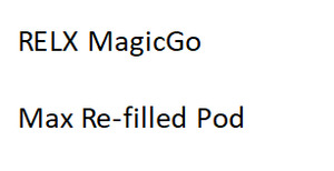 RELX MagicGo Max Re-filled Pod
